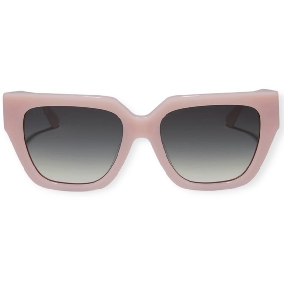 DIFF Remi II Pink Velvet Frame Grey Gradient Lenses NWT - Picture 8 of 8
